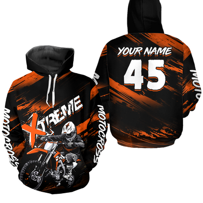 Motocross Racing Hoodie Custom Dirt Bike Off Road Motocross Hoodie Shirt for Men Women HOT22