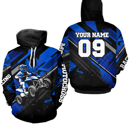 Youth ATV Motocross Hoodie Custom Off-Road Quad Bike Hoodie for Kid Men Women HOT06