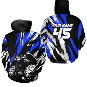 Custom ATV Motocross Hoodie Jersey Youth Off-Road Hoodie Shirt for Men Women Kid HOT04