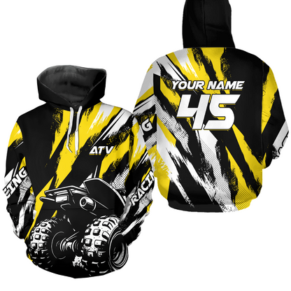 Custom Youth ATV Motocross Hoodie Jersey Off-Road Hoodie Shirt for Kid Men Women HOT04
