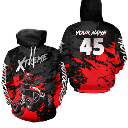 Personalized ATV Motocross Hoodie Jersey Off-Road Hoodie Shirt for Kid Men Women HOT07