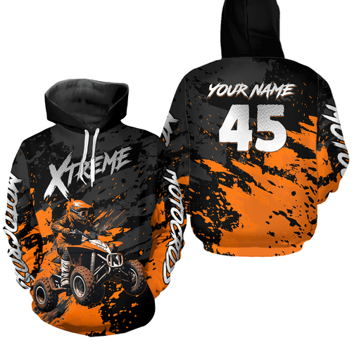 Personalized ATV Motocross Hoodie Jersey Youth Off-Road Hoodie Shirt for Men Women Kid HOT07