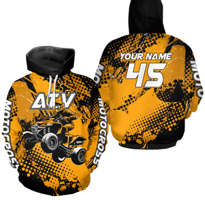 Personalized Quad Bike Hoodie Men Women ATV Motocross Hooded Jersey Off-Road  HOT08