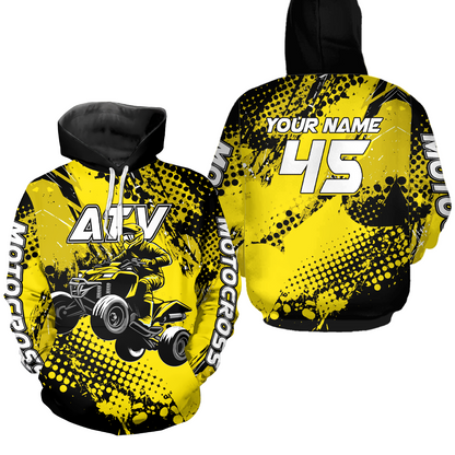 Personalized Quad Bike Hoodie Kid Men Women ATV Motocross Hooded Jersey Off-Road  HOT08