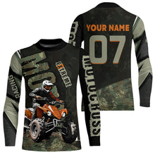 Load image into Gallery viewer, Camo Quad Bike Shirt For Adult&amp;Kids Custom ATV Motocross Jersey Retro Off-Road Extreme Quad Shirts Vintage NHN005