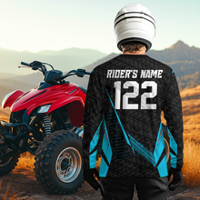 Load image into Gallery viewer, Personalized ATV Motocross Jersey For Adult &amp; Kids UPF30+ Custom Quad Bike Shirt Off-Road ATV MX Racing NHN013