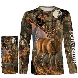 Personalized Deer Hunting Camouflage Customized Name All over printed Shirt, Gift For Hunter TTN02