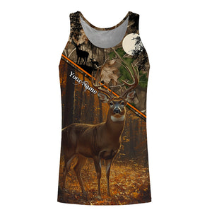 Personalized Deer Hunting Camouflage Customized Name All over printed Shirt, Gift For Hunter TTN02