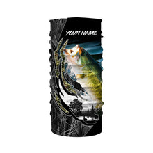 Load image into Gallery viewer, Largemouth Bass fishing Customize Name Personalized Bass Camo Shirts UV Protection TTN07