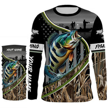 Load image into Gallery viewer, Peacock Bass Custom name Long Sleeve tournament Fishing jerseys Shirts for Fisherman TTN46