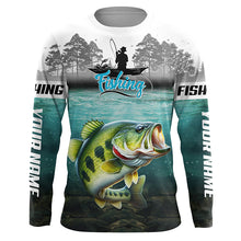 Load image into Gallery viewer, Bass fishing custom fishing apparel, Bass Fishing jerseys for Fisherman Bass Fishing - TTV42