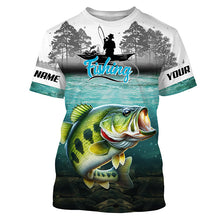 Load image into Gallery viewer, Bass fishing custom fishing apparel, Bass Fishing jerseys for Fisherman Bass Fishing - TTV42