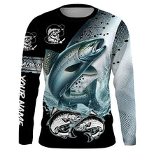 Load image into Gallery viewer, Custom Chinook King Salmon Fishing jerseys, King Salmon Long Sleeve tournament Fishing Shirts TTV76