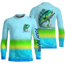 Load image into Gallery viewer, Mahi mahi (Dorado) Fishing Customize Name UV protection quick dry fishing shirts TTV47
