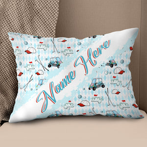 Customized Golf Pattern, Personalized Golf Decorative Pillows YYD0004