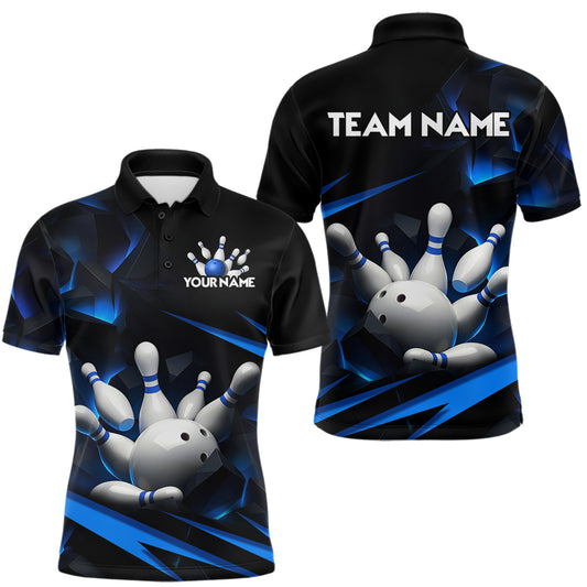 Personalized Bowling Abstract Design Shirt for Womens Custom Bowling Team Jersey Shirt YYD0022