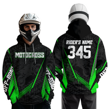 Load image into Gallery viewer, Personalized Motocross Hoodie for Adult Men Women Dirt Bike Racing Hoodie Shirt MH156