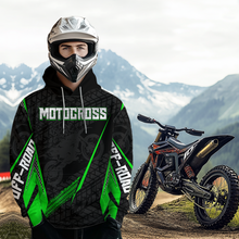 Load image into Gallery viewer, Personalized Motocross Hoodie for Adult Men Women Dirt Bike Racing Hoodie Shirt MH156