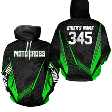 Load image into Gallery viewer, Personalized Motocross Hoodie for Adult Men Women Dirt Bike Racing Hoodie Shirt MH156