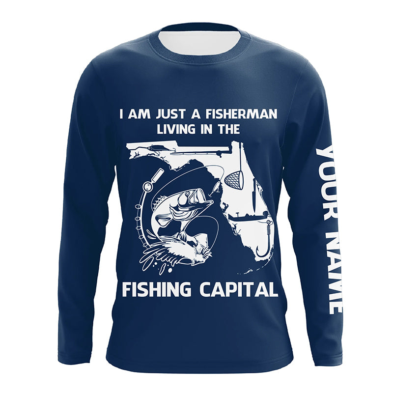 Fisherman living in the Fishing Capital UV protection performance fishing shirts A30