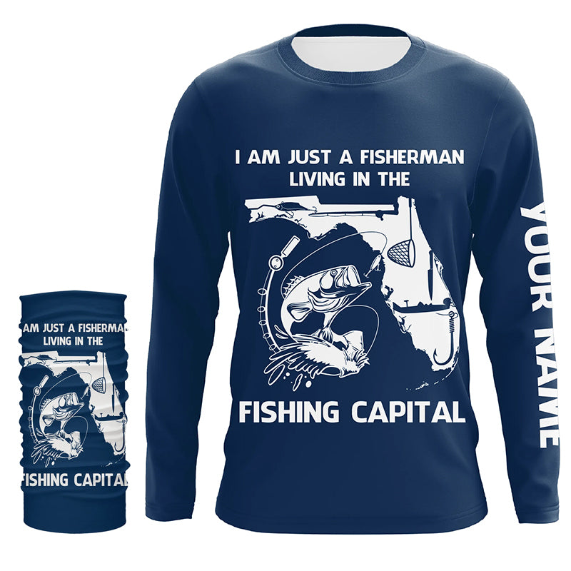 Fisherman living in the Fishing Capital UV protection performance fishing shirts A30