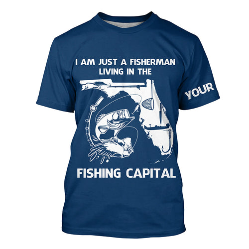 Fisherman living in the Fishing Capital UV protection performance fishing shirts A30
