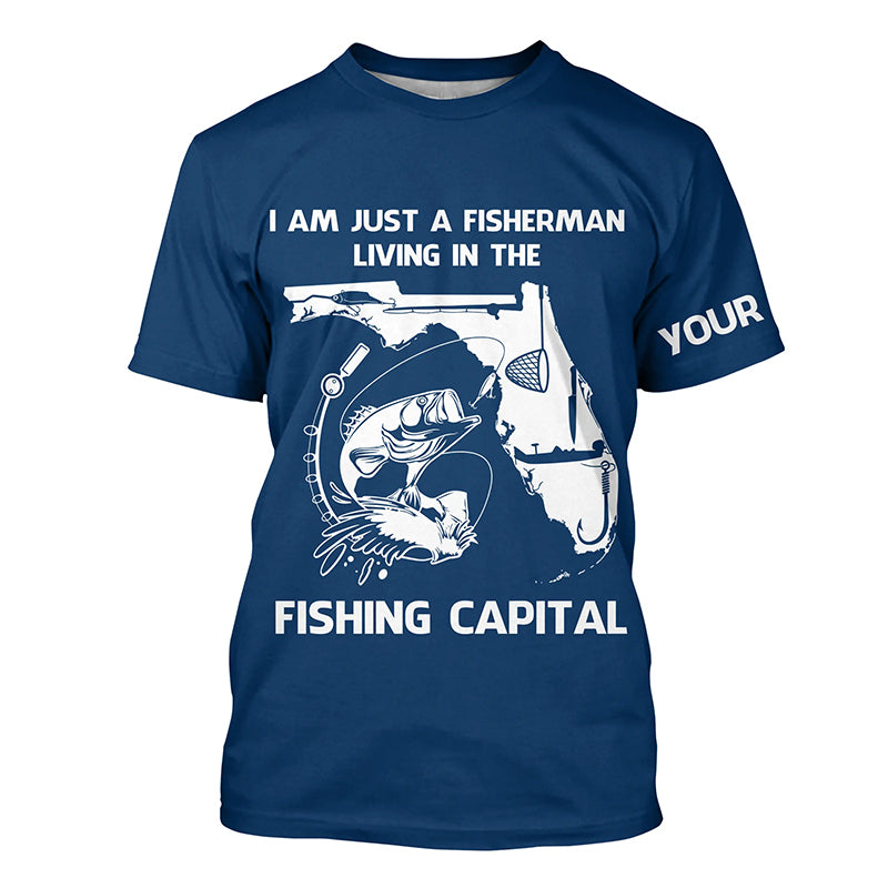 Fisherman living in the Fishing Capital UV protection performance fishing shirts A30