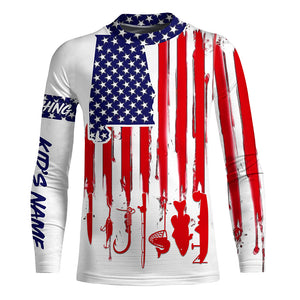 Alabama America flag UV protection performance fishing shirts A31