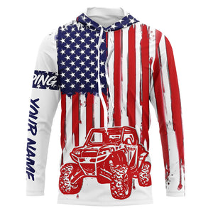 American flag UTV motocross off-road UV protection jersey A22