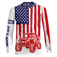 Load image into Gallery viewer, American flag UTV motocross off-road UV protection jersey A22