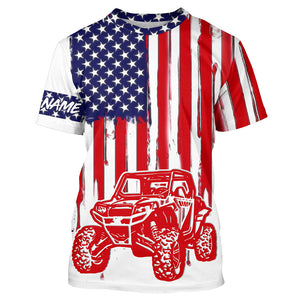 American flag UTV motocross off-road UV protection jersey A22