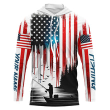 Load image into Gallery viewer, American Flag UV Protection Fishing Shirt Fishing Jersey For Fisherman A59