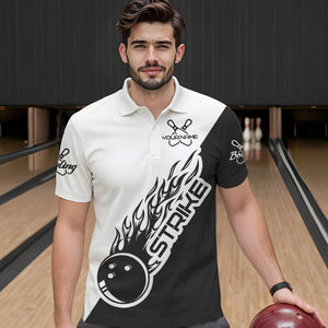 Custom Bowling Shirts For Men And Women, Bowling Team Shirts Bowling Strike IPHW3788