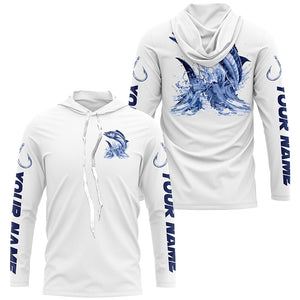 Wahoo Long Sleeve Fishing Shirts, Wahoo Custom Fishing Jerseys Saltwater Fishing Gifts IPHW6883