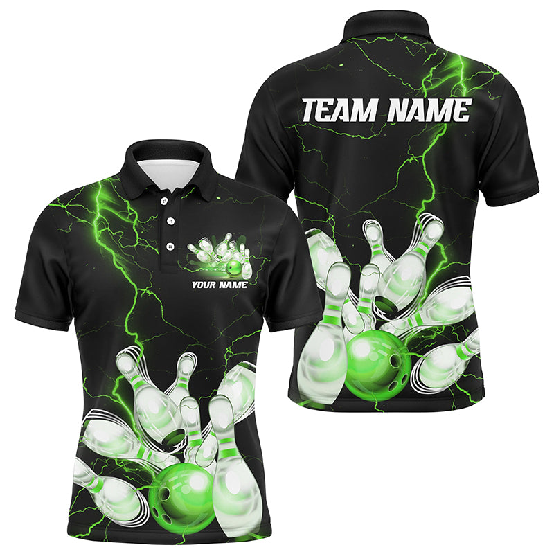 Customize Multi-Color Thunder Lightning Bowling Shirts For Men And Women, Strike Bowling Team Jerseys IPHW6587