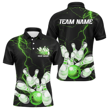 Customize Multi-Color Thunder Lightning Bowling Shirts For Men And Women, Strike Bowling Team Jerseys IPHW6587