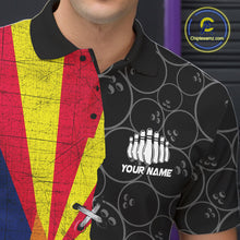 Load image into Gallery viewer, Arizona Flag Custom Bowling Team Shirts For Men, Patriotic Bowling League Shirt IPHW10718