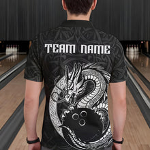 Load image into Gallery viewer, Custom Viking Dragon Bowling Polo Team Shirts For Men, Celtic Bowling Shirt IPHW8584