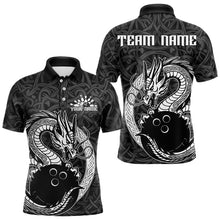 Load image into Gallery viewer, Custom Viking Dragon Bowling Polo Team Shirts For Men, Celtic Bowling Shirt IPHW8584