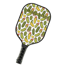 Load image into Gallery viewer, Cute Pickles Cucumbers Custom Cute Pickleball Paddle, Funny Pickleball Paddles For Men And Women IPHW7493