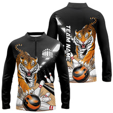 Load image into Gallery viewer, Custom Tiger Bowling Shirts For Men, Tiger Bowling Team Shirt Bowler Uniform Outfits IPHW7980