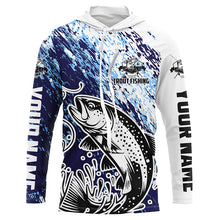 Load image into Gallery viewer, Custom Trout Fishing Jerseys, Trout Tournament Long Sleeve Fishing Shirts IPHW5791