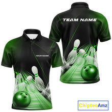 Load image into Gallery viewer, Custom Multi-Color Bowling Tournament Shirts For Men, Women And Kid, Bowling League Shirt IPHW9377