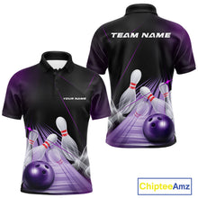 Load image into Gallery viewer, Custom Multi-Color Bowling Tournament Shirts For Men, Women And Kid, Bowling League Shirt IPHW9377