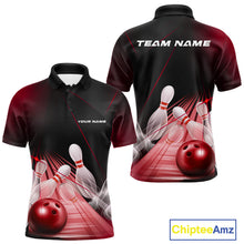 Load image into Gallery viewer, Custom Multi-Color Bowling Tournament Shirts For Men, Women And Kid, Bowling League Shirt IPHW9377