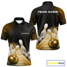 Load image into Gallery viewer, Custom Multi-Color Bowling Tournament Shirts For Men, Women And Kid, Bowling League Shirt IPHW9377