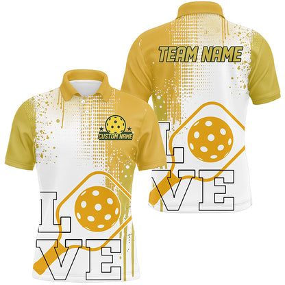 Multi-Color Love Pickleball Shirts For Team, Custom Pickleball Jerseys With Player'S Name And Team'S Name  IPHW6524