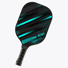Load image into Gallery viewer, Custom Black And Blue Double-Sided Printing Pickleball Paddle, Pickleball Equipment Pickleball Gifts IPHW7214