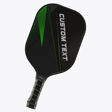 Load image into Gallery viewer, Personalized Black And Green Pickleball Paddle With Names, Pickleball Team Paddle Pickleball Gifts IPHW7245