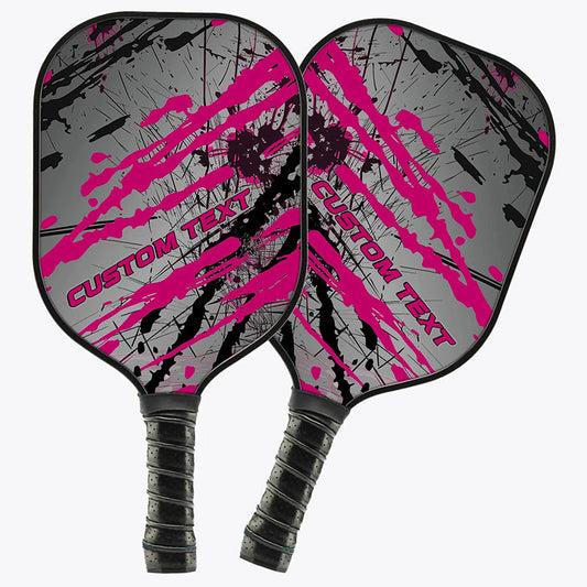 Personalized Pink Pickleball Paddles With Name, Pickleball Tournaments Paddle For Team, Pickleball Gifts IPHW7234